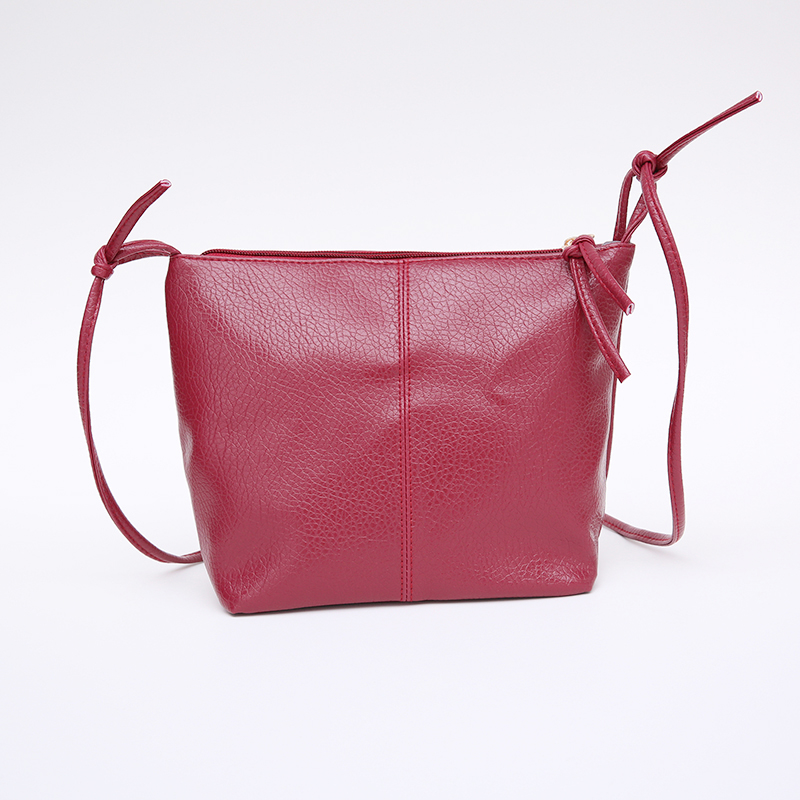 Fashion Minimalistic Compact Leather Women's Shoulder Bag - Image 3