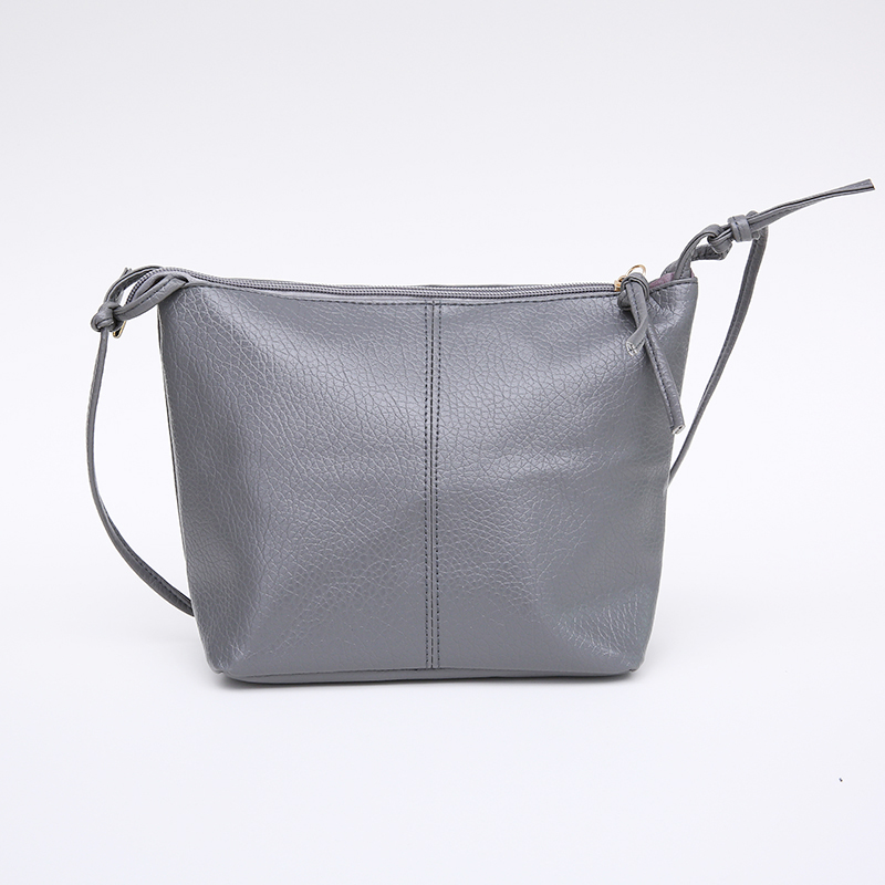 Fashion Minimalistic Compact Leather Women's Shoulder Bag - Image 4