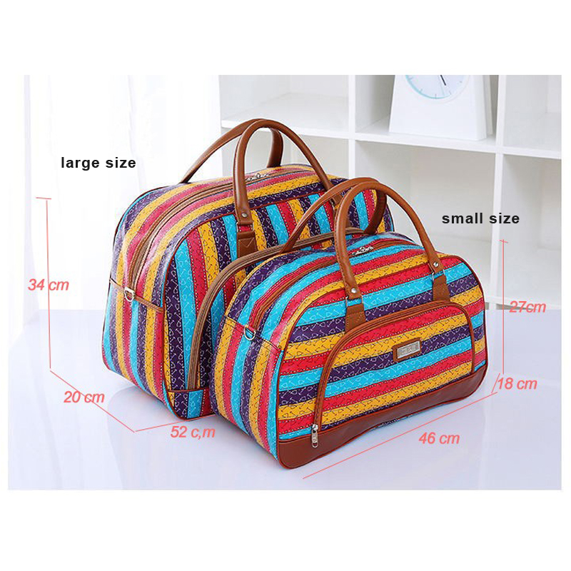 Striped Travel Bag - Image 6