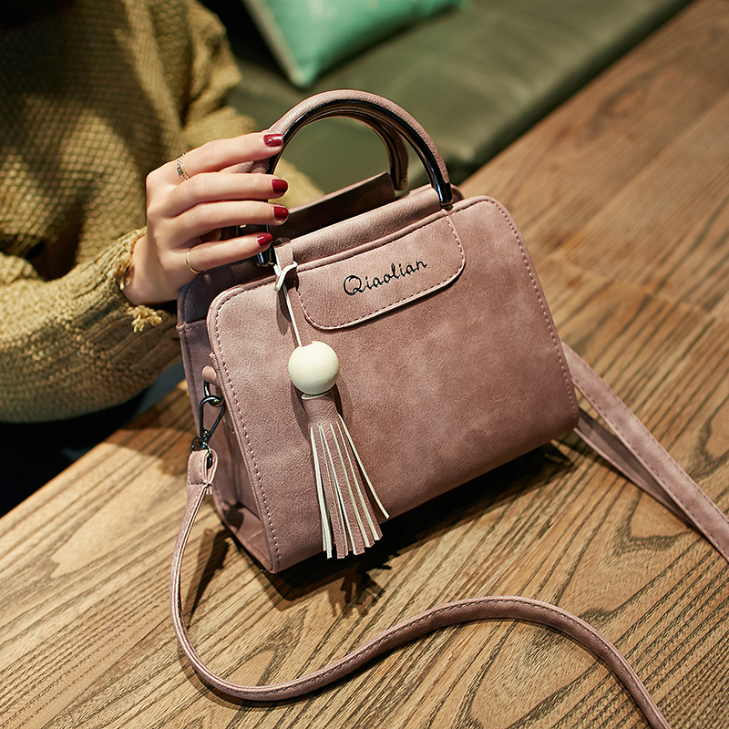 Women's Leather Shoulder Bag - Image 5